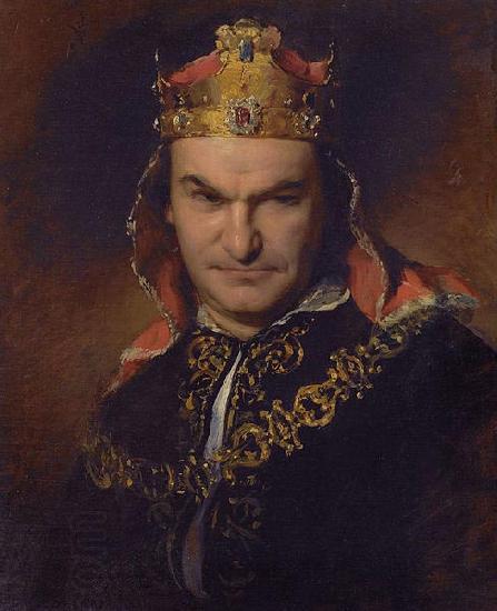 Friedrich von Amerling Bogumil Dawison as Richard III China oil painting art